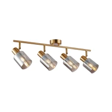 Italux Santia E14 золотий SPL-65342-4-BRO-SG. Спот світильник
