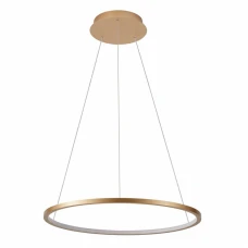 Italux Vinola 58 Вт 3000-4000К золотий PND-56135B-100RPC-GD-3KS4K-TRDIMM. Світильник підвісний