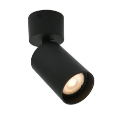 Italux Nesto GU10 чорний SPL-23436-1R-BK. Спот світильник