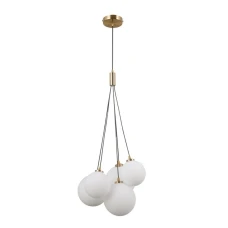 Italux Perlos G9 золотий PND-54456-5-HB. Світильник підвісний