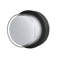 Italux Rosta 12 Вт 3000К чорний OWL-3062-3K. Світильник фасадний