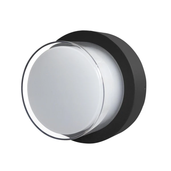 Фасадний світильник Italux Rosta 12 Вт 3000К чорний OWL-3062-3K - Фото 1