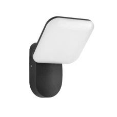 Italux Nammi 12 Вт 3000К чорний OWL-6206-3K. Світильник фасадний