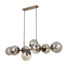 Italux Molite E14 латунний PND-1098-8-HB. Світильник підвісний