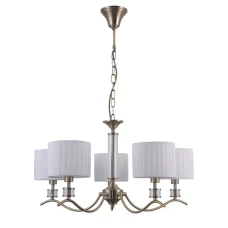 Italux Ferlena E14 білий PND-28343-5. Підвісна люстра