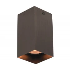 Italux Ander GU10 коричневий CLN-28394-S-BRO. Накладний точковий світильник