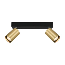 Italux Nesto GU10 золотий SPL-23436-2-BK-GD. Спот світильник