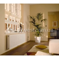 Сталевий радіатор опалення 22 тип 600*600 нижнє підключення Kermi Compact