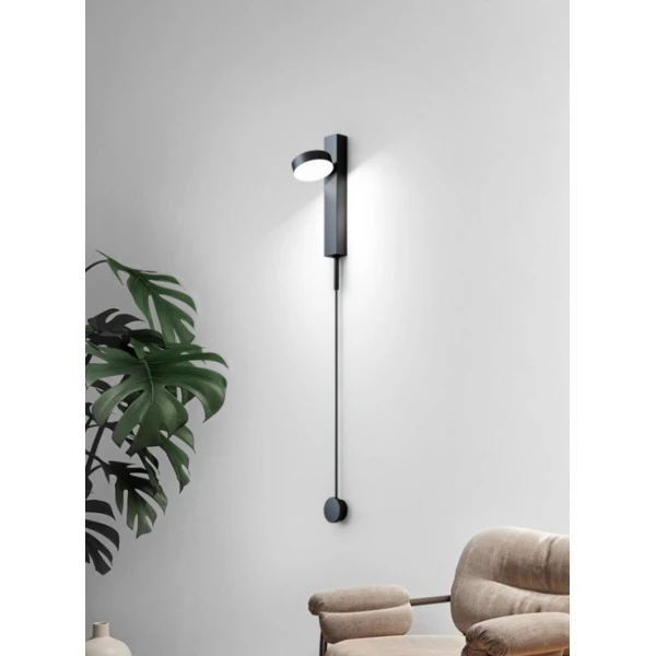 Настінний світильник KLOODI DECO WA-HX052 5W 3K BK - Фото 3