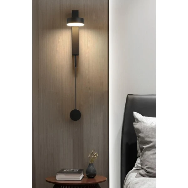 Настінний світильник KLOODI DECO WA-HX052 5W 3K BK - Фото 4