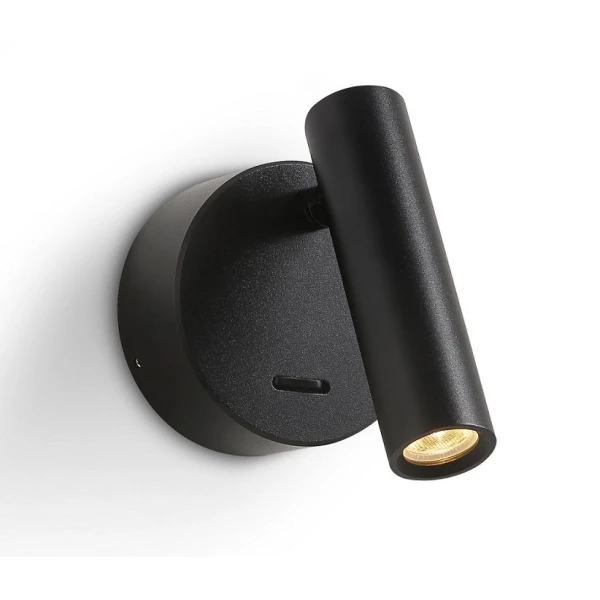 Настінний світильник KLOODI DECO WA-PIANO R110 3K BK - Фото 1