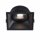 Світильник точковий врізний KD-1129-F BK GU10 Kloodi