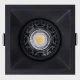 Світильник точковий врізний KD-1129-F BK GU10 Kloodi