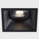 Світильник точковий врізний KD-1129-F BK GU10 Kloodi