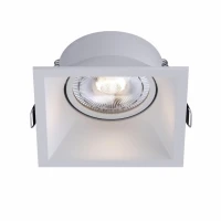 Kloodi KD-1129-F WH GU10. Точковий світильник врізний