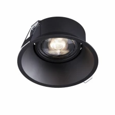 Kloodi KD-ONE R93 BK GU10. Точковий світильник врізний