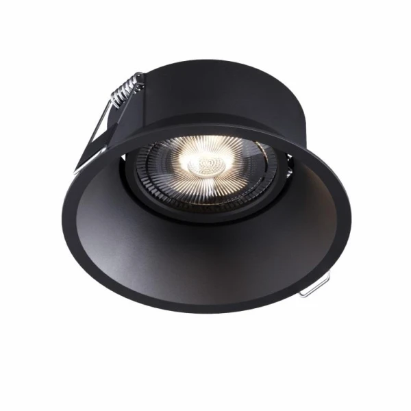 Світильник точковий врізний KD-ONE R93 BK GU10 Kloodi - Фото 1