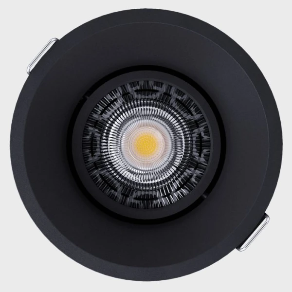 Світильник точковий врізний KD-ONE R93 BK GU10 Kloodi - Фото 2