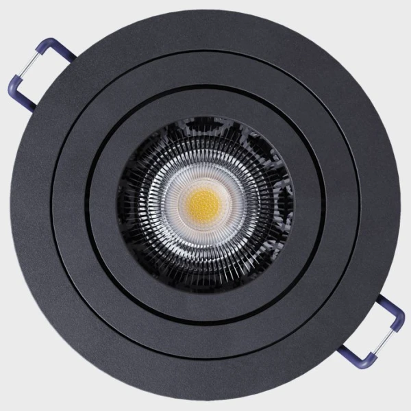 Світильник точковий врізний KLOODI KD-BASE R92 GU10 BK - Фото 4