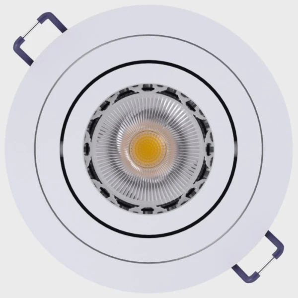 Світильник точковий врізний KLOODI KD-BASE R92 GU10 WH - Фото 4