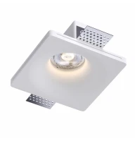 Kloodi KD-GIPS SQ120 H45 GU10. Точковий світильник врізний