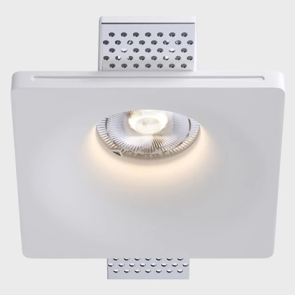 Світильник точковий врізний KD-GIPS SQ120 H45 GU10 Kloodi - Фото 3