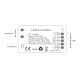 Контролер димер WIFI TUYA SMART, DIM, 12-24V DC 4*4A, 4*48-96W RF2.4GHz KD-D011 KLOODI