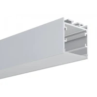 Kloodi KLP3535 3 MX 35*35(мм). LED профіль підвісний з розсіювачем PC матовий опал, 3м. (Ціна за 1 штуку)