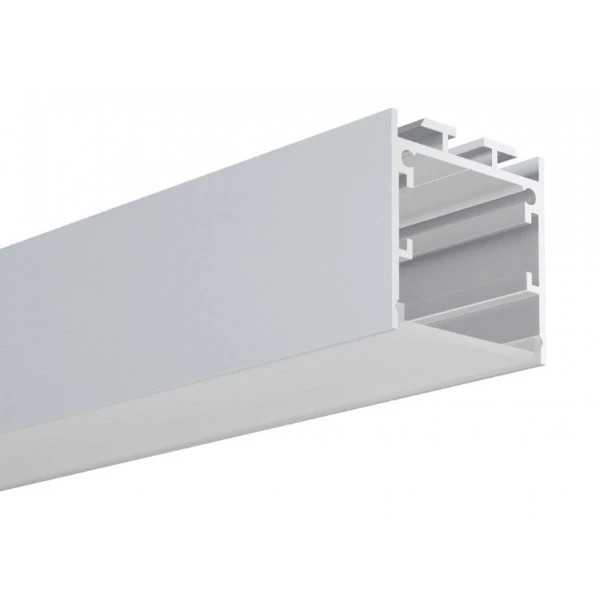 Алюмінієвий профіль KLP3535 3 MX KLOODI для LED стрічок, з розсіювачем підвісного монтажу 3м. (Ціна за 1 штуку) - Фото 1