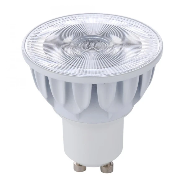 Лампочка LED GU10 5W 4000К 600Lm Kloodi KDGU10-5WCOB 4K WH - Фото 1