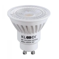 Лампа LED GU10 9W 4000К 900Lm Kloodi KDGU10-9WSMD 4K 60D