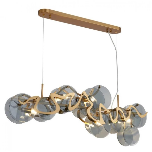 Люстра підвісна KLOODI DECO CH-AL0908 GD/GR - Фото 1
