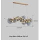 Люстра підвісна KLOODI DECO CH-AL0908 GD/GR