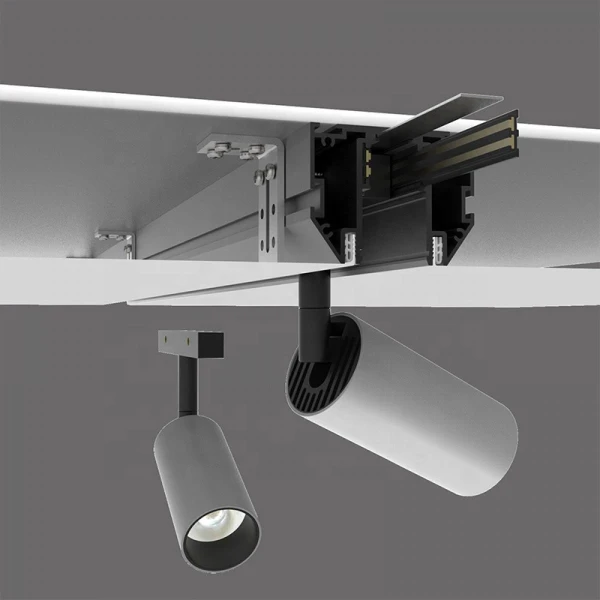 Магнітний трек для натяжної стелі 3м KLOODI KDMG-STRECTH TR 3M BK - Фото 5