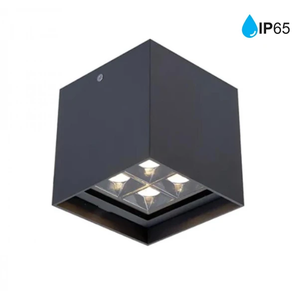 Світильник стельовий вуличний KDCL-MARS LED 12W 3К 50D AN Kloodi - Фото 1