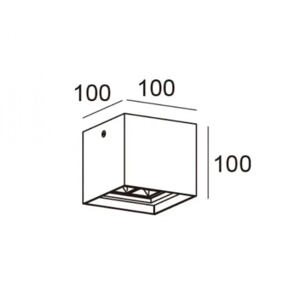 Світильник стельовий вуличний KDCL-MARS LED 12W 3К 50D AN Kloodi - Фото 2