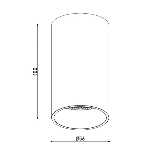 Точковий світильник KLOODI KD-1183 BK - Фото 3