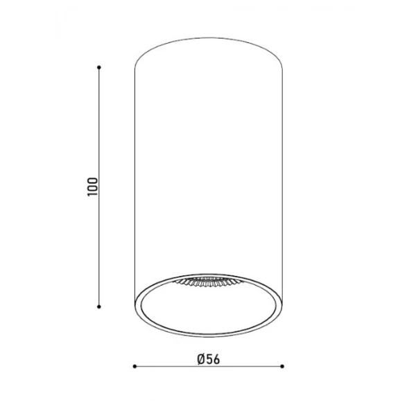 Точковий світильник KLOODI KD-1183 WH - Фото 3