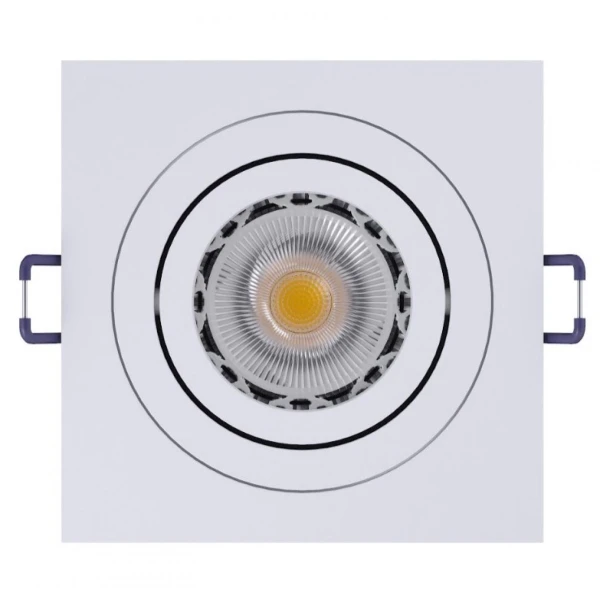 Світильник точковий врізний KLOODI KD-BASE SQ92 GU10 WH - Фото 5