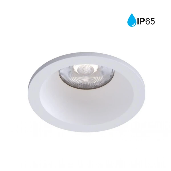 Світильник точковий врізний KLOODI KD-DUNAI R85 IP65 WH - Фото 1
