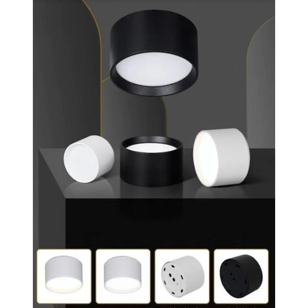 Точковий світильник KLOODI KD-RONDO95 9W 4K BK - Фото 3