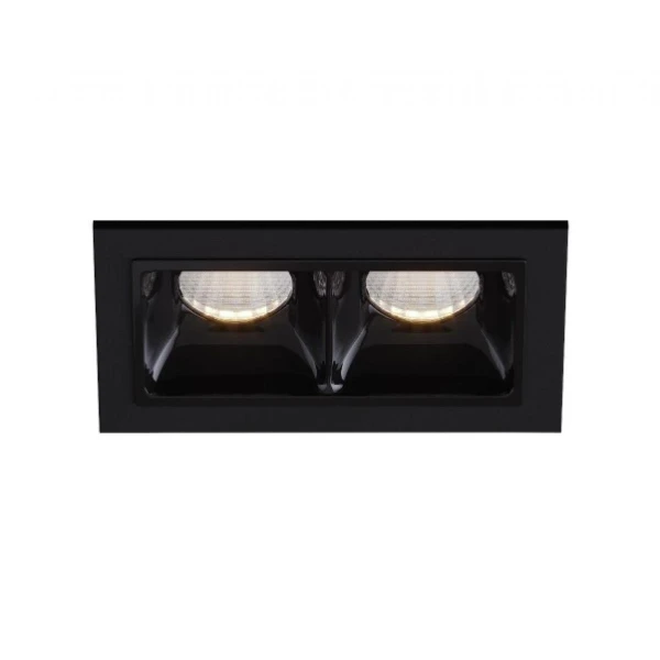 Світильник точковий врізний KLOODI KD-024Q 3K BK - Фото 2