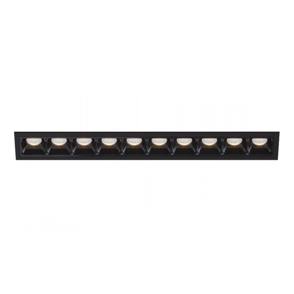 Світильник точковий врізний KLOODI KD-1020Q 3K BK - Фото 3