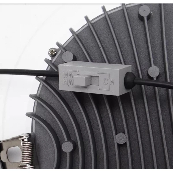 Світильник світлодіодний врізний KLOODI KD-DEEP135 13W CCT BK - Фото 4