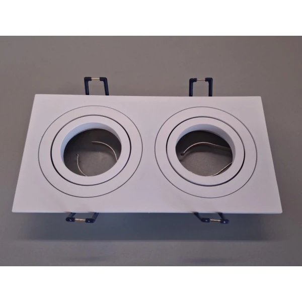 Світильник точковий врізний KLOODI KD-BASE SQ92x175 GU10 WH - Фото 8