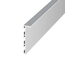 Alumax ПТШ-55 15*55 (мм). Плінтус прихованого монтажу 2,6 м. (Ціна за 1 м.п.)