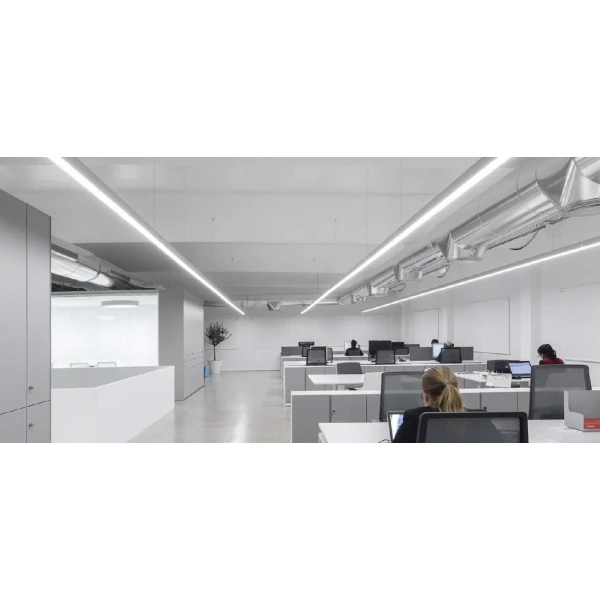 Алюмінієвий профіль KLP3535 KLOODI для LED стрічок, з розсіювачем накладного та підвісного монтажу 2м. (Ціна за 1 штуку) - Фото 3