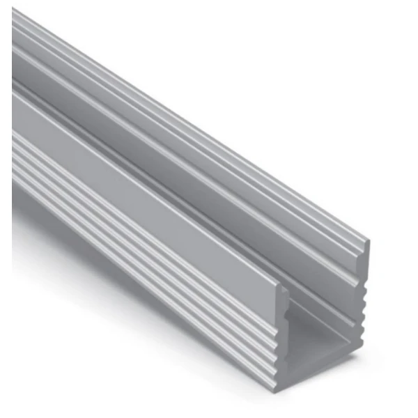 Алюмінієвий профіль KLP0809_2 KLOODI для LED стрічок, з розсіювачем накладного та підвісного монтажу 2м. (Ціна за 1 штуку) - Фото 5