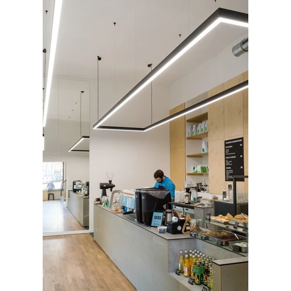 Алюмінієвий профіль 3035 для LED стрічок, з розсіювачем KLUS. (Ціна за 1 м.п.) - Фото 6