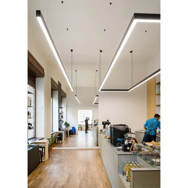 Алюмінієвий профіль DES для LED стрічок, з розсіювачем KLUS. (Ціна за 1 м.п.) - Фото 6